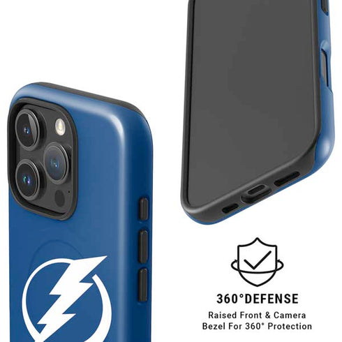 NHL Tampa Bay Lightning Logo iPhone 16 Pro Magsafe Impact Case